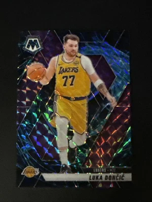 2024-25 Mosaic Luka Doncic #100 Genisis Prizm SP LA Lakers Case Hit - Image 1 of 4