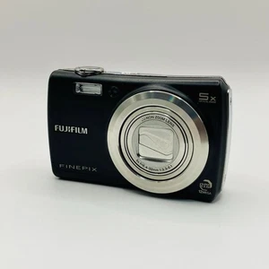 FUJIFILM FinePix F100fd Black Digital Camera 12.0MP 5x Zoom Super CCD HR VIII - Picture 1 of 24