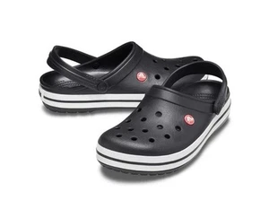 UsedGood_Crocs Crocband Clog Sandals, Black, Men's 11/Women's 13_Black_Sz13 - Picture 1 of 7