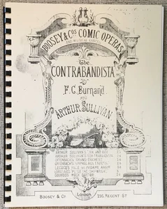 BURNAND & SULLIVAN " THE CONTRABANDISTA " PIANO/VOCAL SCORE PB NF - Picture 1 of 1