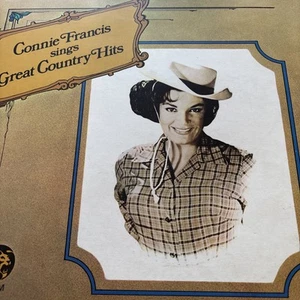 Connie Francis Sings Great Country Hits 12" Vinyl LP ALBUM RECORD VG - Picture 1 of 4