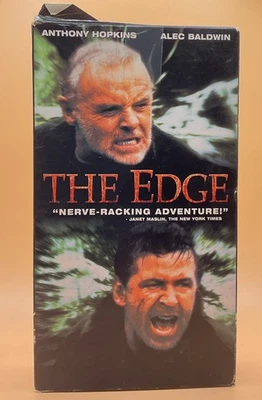 The Edge VHS 1998 Premiere Series Anthony Hopkins Alec Baldwin **Buy 2 Get 1** Foto 1 de 3