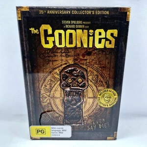 The Goonies 25th Anniversary Collectors Edition DVD Region 4 NEW With Magazine - Picture 1 of 8