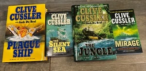 Clive Cussler Book Lot The Oregon Files #5,7,8 & 9 Two Hardcover Two Paperback - Imagen 1 de 1