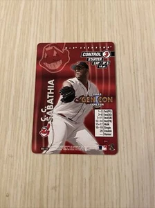 2001 MLB Showdown C.C. Sabathia #008 Indians Gen Con Promo - Picture 1 of 2