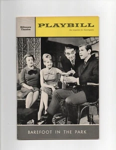 Vintage Theatre Program PLAYBILL 1965 BAREFOOT IN THE PARK Mildred Natwick - Picture 1 of 1