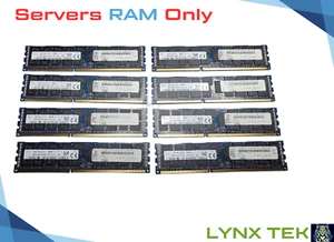 SK Hynix 16GB (8 x 16GB) 2Rx4 PC3L-10600R DDR3 ECC REG RDIMM HMT42GR7AFR4A-H9 - Picture 1 of 3