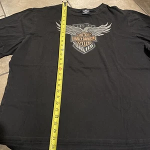 Harley Davidson 115 Year Anniversary Gray & Black T-Shirt Mens Size  ✅pics - Picture 1 of 5