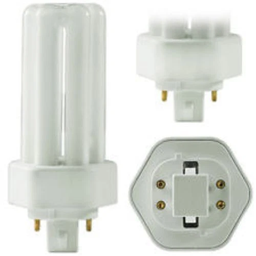 Sylvania 18W PLT CFL 4pin triple tube 3500K GX24q-2 CF18DT/E/IN/835 pack of 5 - Image 1 of 1