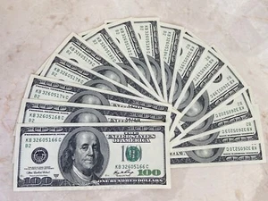 2006 A $100 Dollar Bill Federal Reserve Consecutive Sequential BankNote NEW YORK - Picture 1 of 8