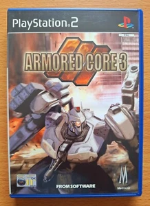 Armored Core 3 (Sony PlayStation 2, PS2, From Software) PAL English CIB *READ* - Picture 1 of 11