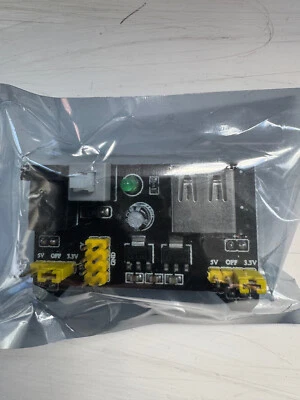 Arduino MB102 Breadboard 3.3V 5V Power Supply - NEW - Image 1 of 4