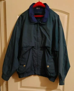 Vintage Pierre Cardin Men's Lightweight Green Full Zip Jacket Size XL - PreOwned - Picture 1 of 12