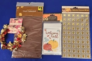 Lote de envoltura de diamantes con decoración temática de otoño bolsa de regalo guirnalda - Imagen 1 de 11