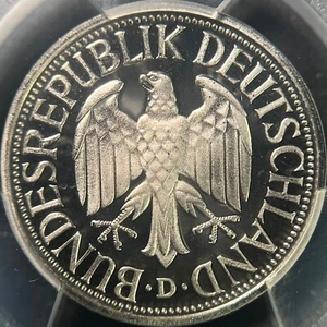 GERMANY. 1977, 1 Mark, D - PCGS PR69 DCAM - Top Pop 🥇 Munich Proof - Picture 1 of 10