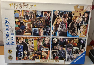 4 x 100XL piece  jigsaws by Ravensburger  "Harry Potter"