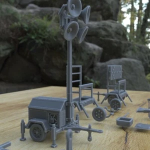 1/35 scale 3D printed resin outdoor machine goods. Ready to go! - Picture 1 of 5
