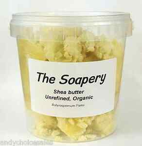 Shea Butter - 500g - Certified Organic Unrefined Pure Natural Raw Grade A