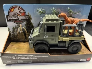 Jurassic World Legacy Collection Isla Sorna Expedition Pack 2023 Mattel NIB - Picture 1 of 2
