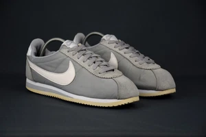 Raro Nike Clásico Cortez Nylon Lobo Gris Hombres Tenis Zapatos EE. UU. 8.5 UK 7.5 EU 42 - Imagen 1 de 11