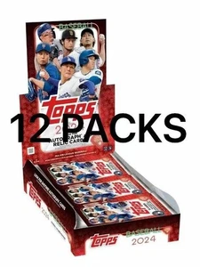 2024 Topps MLB Baseball JAPAN SPECIAL EDITION Hobby PACK- 12 PACKS SET FS - Picture 1 of 5