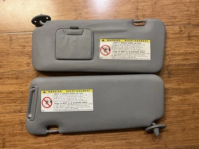 Комплект солнцезащитных козырьков для Toyota RAV4 2001-2003 годов выпуска серые от оригинального производителя - Изображение 1 из 4