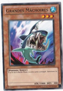 Grandes Machoires GENF-FR005 Eau Poisson Effet Niveau 3 YGO - Imagen 1 de 1