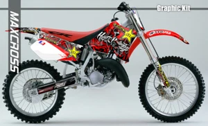 Maxcross Design Graphic kit Full Decal FOR HONDA 1995-1997 CR125R CR250R - Picture 1 of 2
