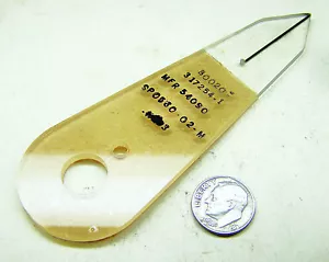 US NAVY ALRE/HLS SYSTEM 317254-1 NEW DIAL FACE POINTER 4.750" L 1.50" D .516" ID - Picture 1 of 6