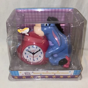 Disney Winnie the Pooh Eeyore Quartz Musical Alarm Clock New Sealed - Picture 1 of 3