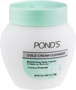 Pond'S Cold Cream Cleanser | Pack of 2 (99G/3.5Oz) | Moisturising, Deep Cleansin - Picture 1 of 12