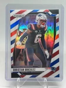 2023 Panini Prizm - Christian Gonzalez - Red White & Blue - Picture 1 of 2
