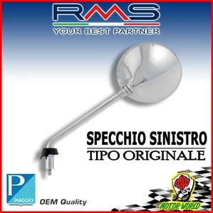 SPECCHIO SPECCHIETTO SX VESPA LX LIBERTY 50/125/150/200 RETROVISORE SINISTRO - Foto 1 di 1