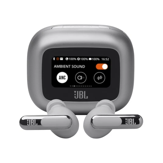 JBL   live beam 3 Earbuds  - Grey - Image 1 of 3