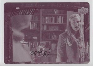 2018 Upper Deck Marvel Daredevil Seasons 1 & 2 Printing Plate Magenta 1/1 p1l
