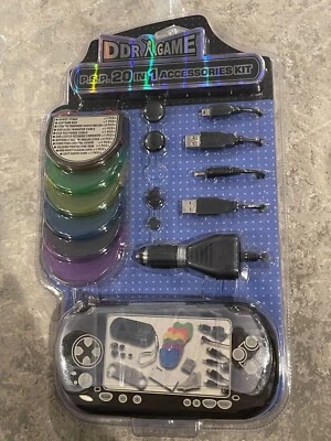 DDR Game P.S.P. 20 in 1 Accessories Kit Data Transfer Cable Bag USB Transfer NEW - Image 1 of 4