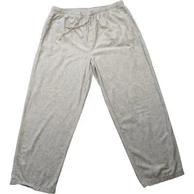 Women Merona Cotton Pull On Pants Size XL Gray - Image 1 of 4