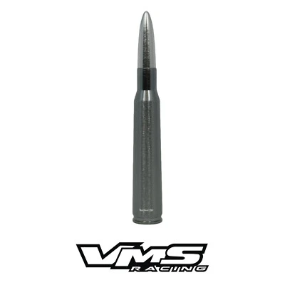 ANTENA BALA VMS RACING CNC 5" 50 CAL PARA 94-04 FORD MUSTANG GUNMETAL PLATA Foto 1 de 4