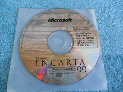 Microsoft Encarta Encyclopedia 99 CD-ROM - Image 1 of 4