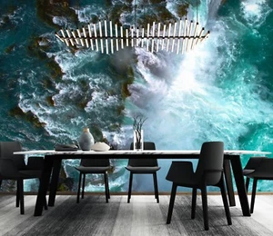 3D Deep Sea S4011 Wallpaper Mural Self-adhesive Removable Sticker Kids Pa - Picture 1 of 11