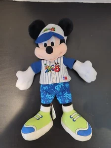 Disney Parks 2008 Mickey Mouse Bean Bag Plush 11” NWT - Picture 1 of 4