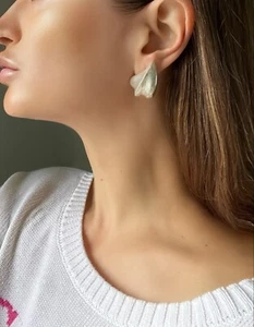 Angela Cummings .925 Sterling Silver earrings Fine Jewelry Elegant Gifts For Her - Picture 1 of 6