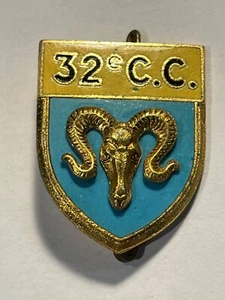 Insigne Militaire 32ème Compagnie de Camp (107-33/P9/A3-31) - Imagen 1 de 2