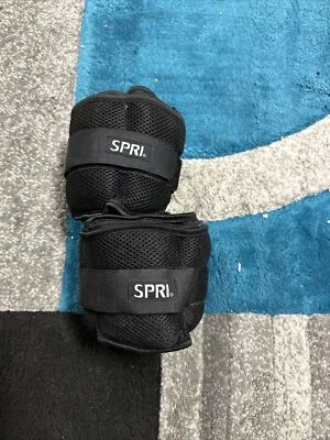 2 Adjustable Ankle Weights 2x 5 lb - 10 lb Total - SPRI - Image 1 of 2