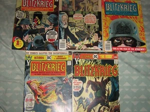 DC 1976 WW 2 COMIC SERIE Blitzkrieg #1-5 - Bild 1 von 12