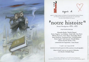 BILAL NOTRE HISTOIRE INVITATION EXPOSITION GALERIE AGNES B. 2010 - Picture 1 of 2