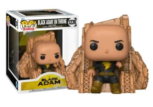 Pop Deluxe Black Adam Black Adam On Throne Vinyl Figure - Picture 1 of 2