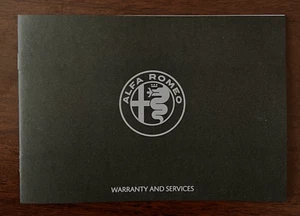 Alfa Romeo  Service History Book Blank For All Models - Picture 1 of 4