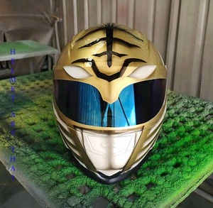 POWER RANGER CUSTOM MOTORCYCLE HELMET - Picture 1 of 12