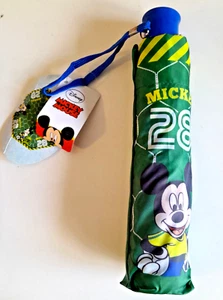 Disney Mickey Mouse Football Mickey Mouse Kids Umbrella Green - Picture 1 of 1
